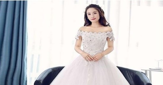 model gaun pengantin putih