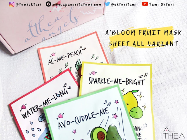 Review A'bloom Fruit Mask Sheet All Variant