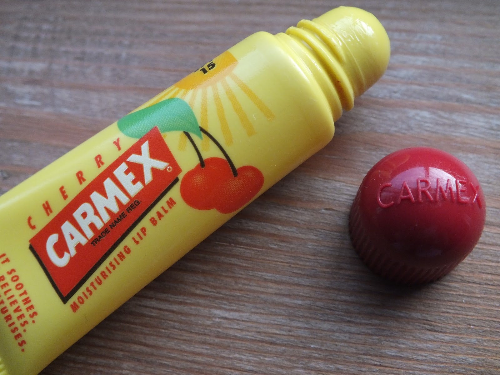 What Kimmi Did Next Cherry Carmex Lip Balm
