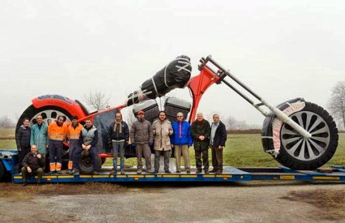 world's longest chopper