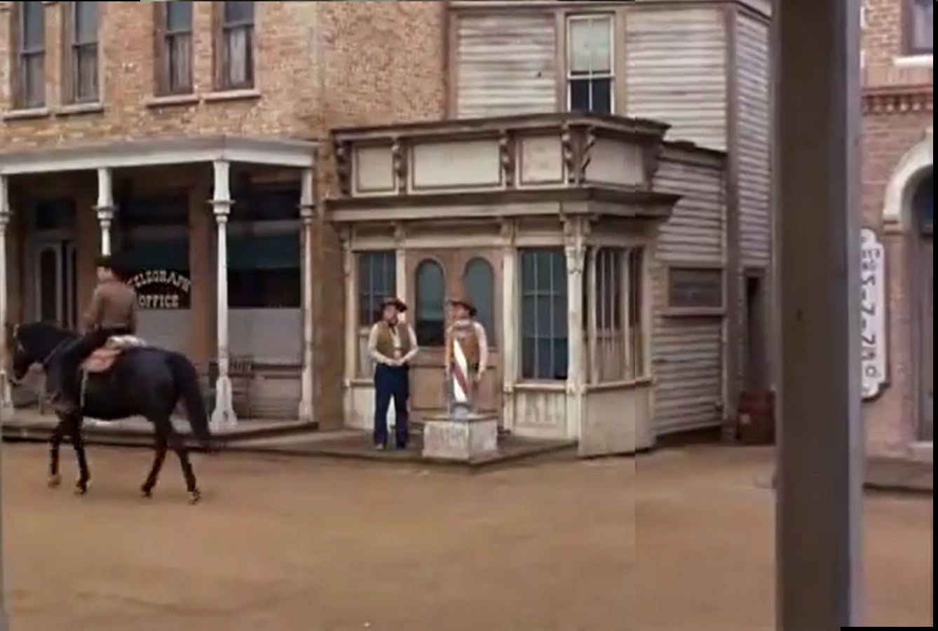 The Brady Bunch Blog The Bonanza Set As The Brady's Ghost Town