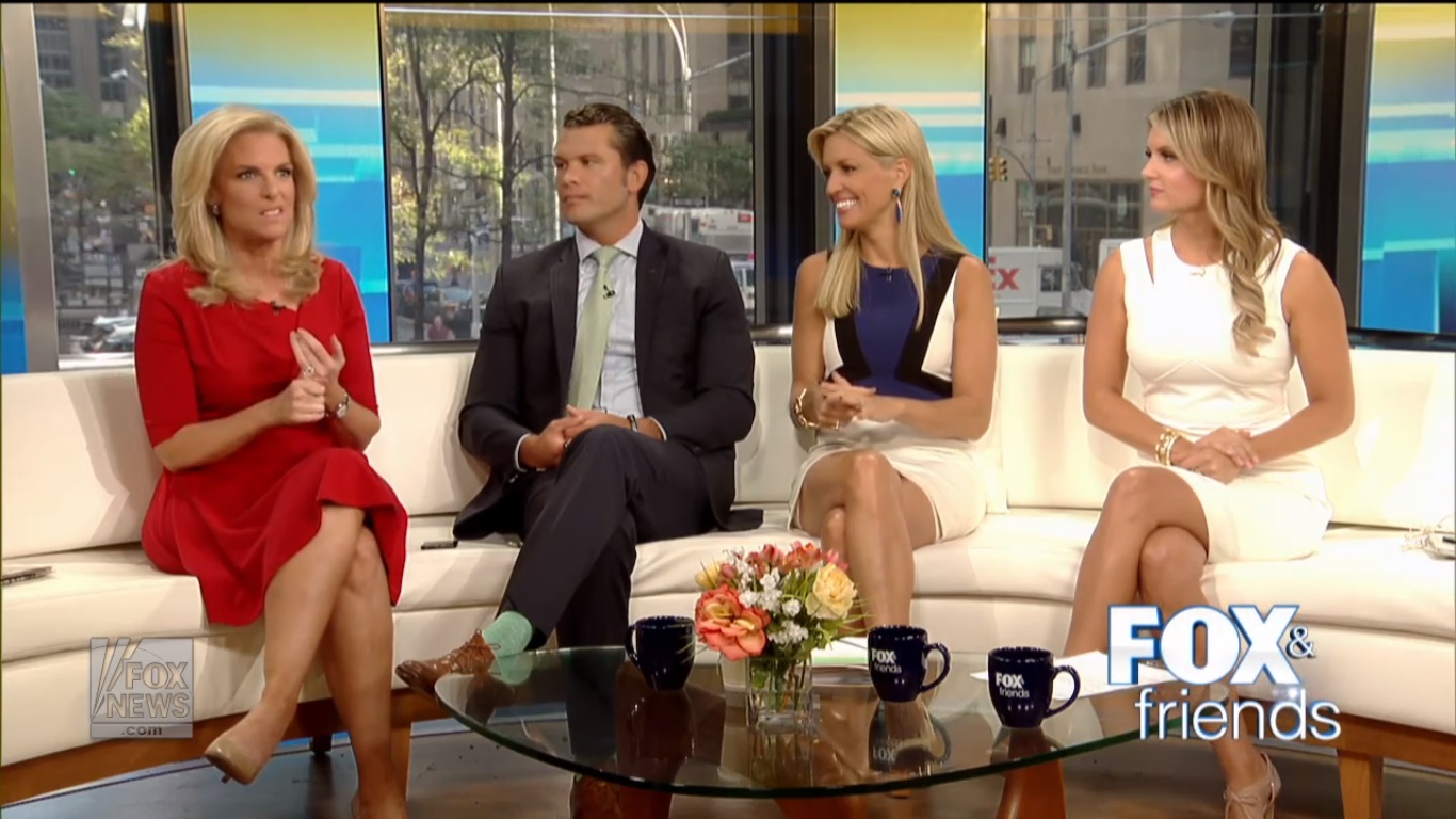 Janice Dean, Ainsley Earhartd and Jillian Mele @ Fox and Friends caps/photo...