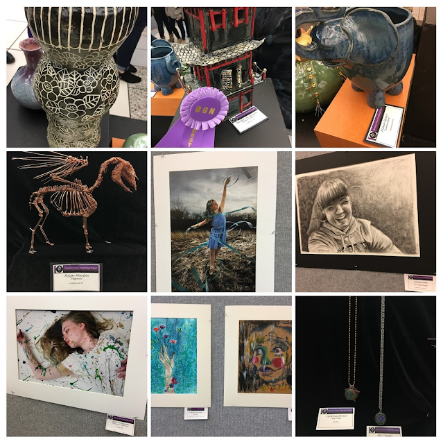 Downers Grove North Fine Arts D99 / Woodridge Public Library Art Show