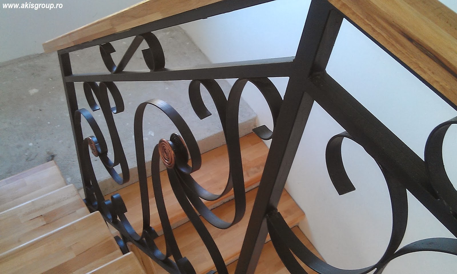 Geländer aus Schmiedeeisen: ianuarie 2014