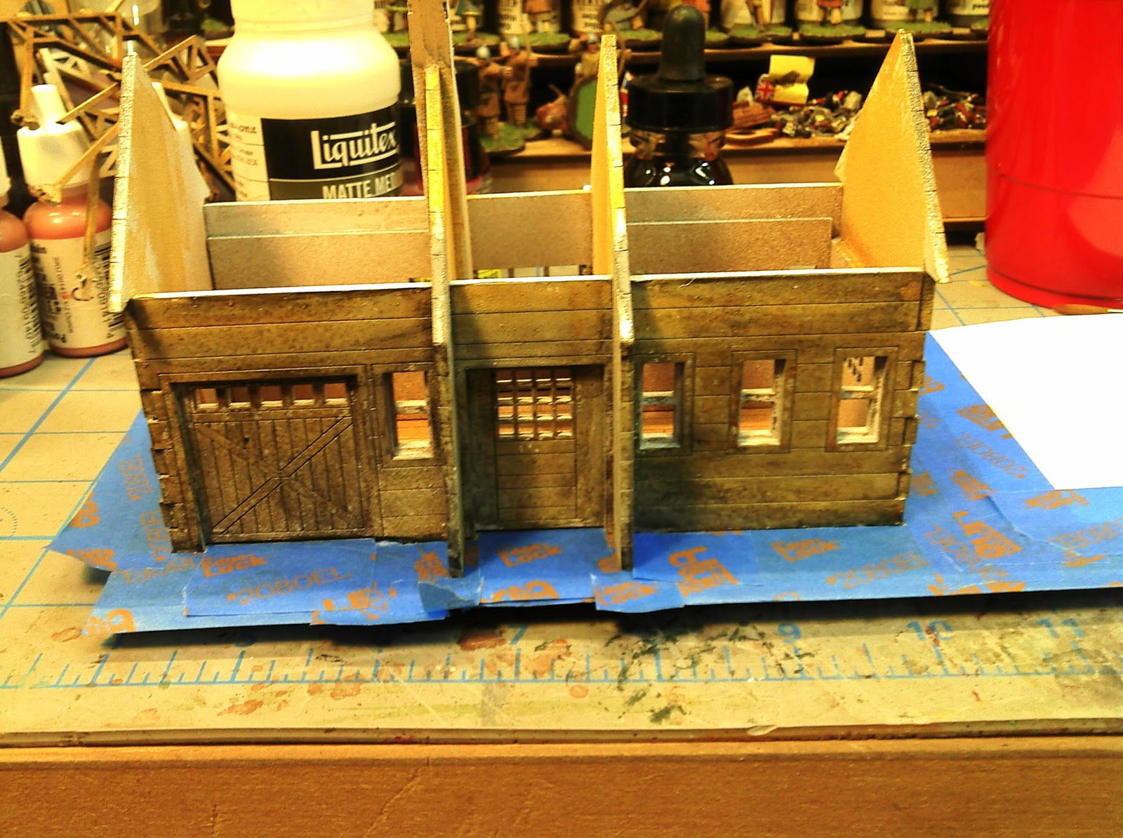 Wargames and Railroads Building Calamity Painting the Sarissa