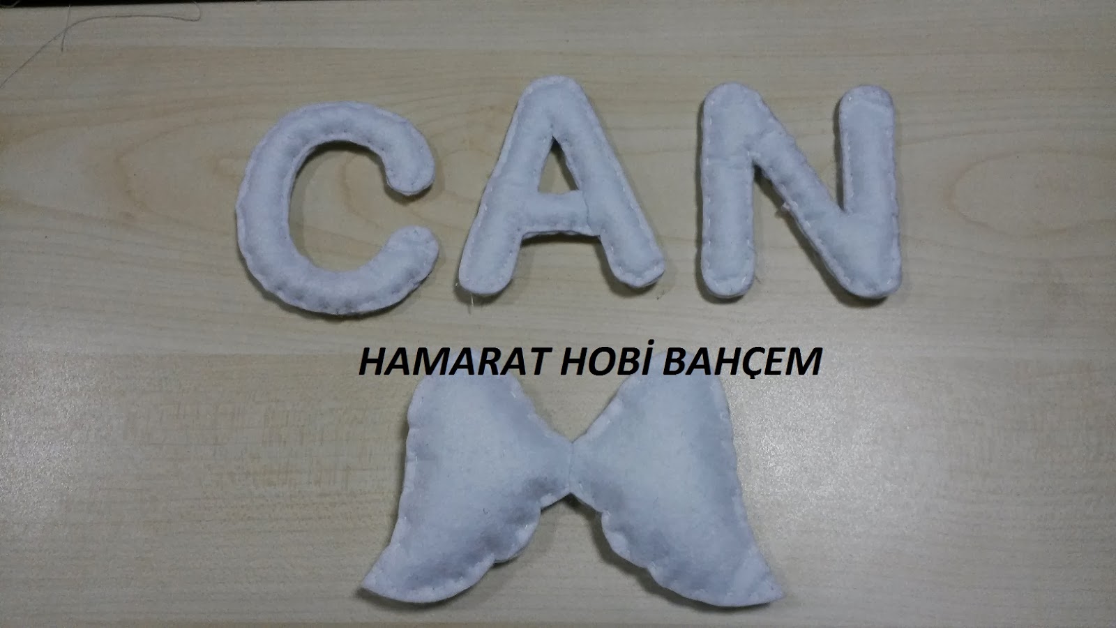 HAMARAT HOBİ BAHÇEM BEBEK ODASI İSİMLİ TAVAN SÜSÜ SEVİMLİ