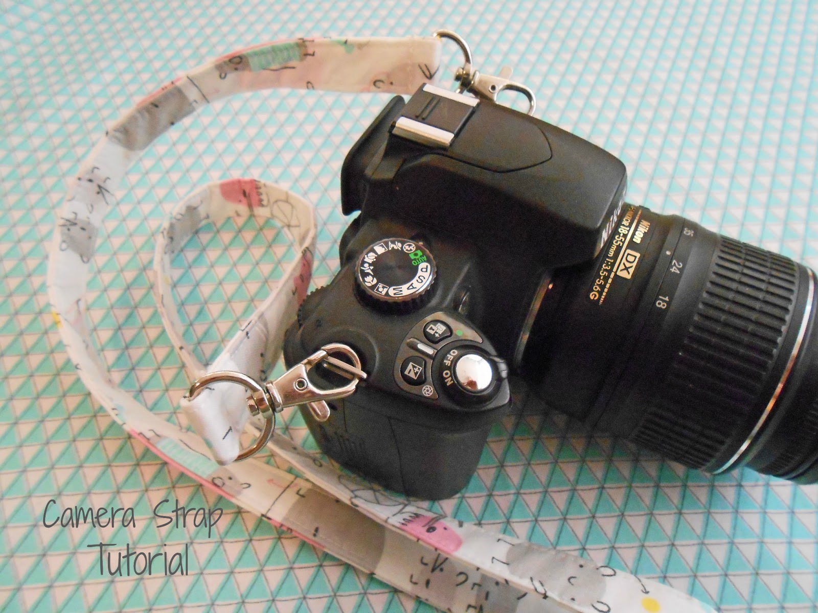 33stitches Easy Camera Strap Tutorial
