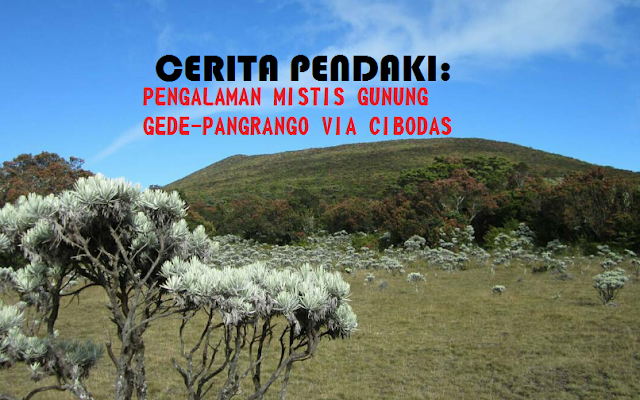 Cerita Pendaki: Pengalaman Mistis Gunung Gede-Pangrango via Cibodas