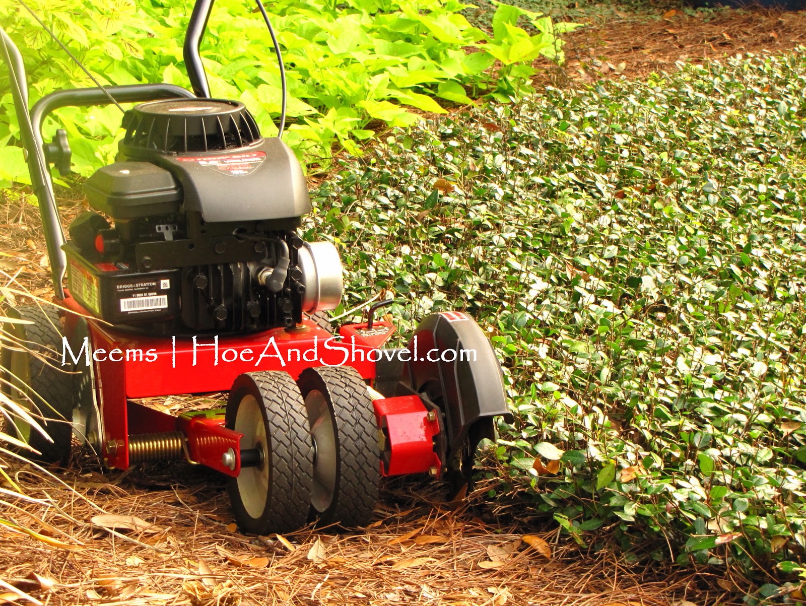 Hoe and Shovel: Troy-Bilt Triple Blade Lawn Edger TB554 Review