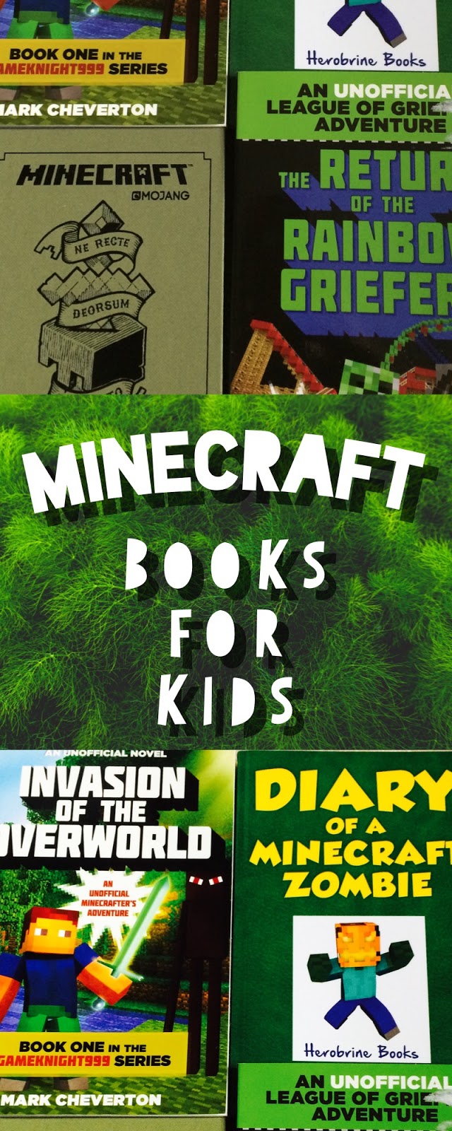 The Jersey Momma Minecraft Books for Kids Inspiring Reluctant Readers