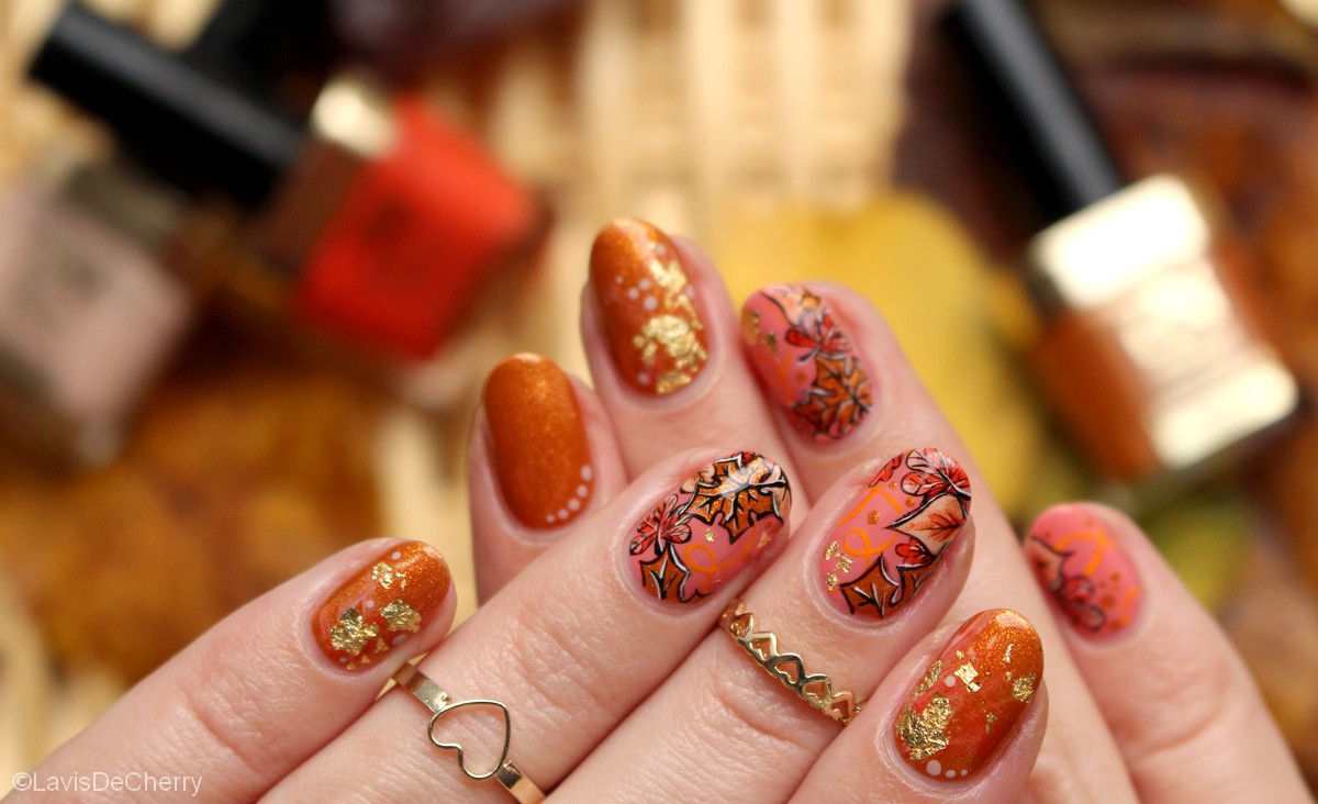 nail-art-automne-fall-feuille-or-feuilles-mortes
