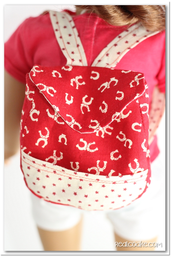 Back to School Backpacks {American Girl Doll Pattern} Real Creative