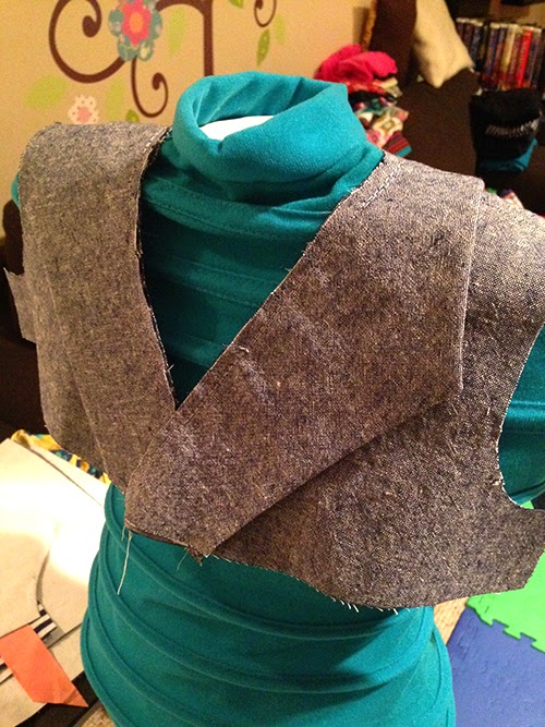 The First Day of School (Marathon-Sewn) Dress | Oliver + S Library Dress in Chambray | The Inspired Wren Documenting an Oliver + S Library Dress sewn for the First Day of School (Kindergarten!) in one marathon session 12 hours before the school bus arrived. | The Inspired Wren