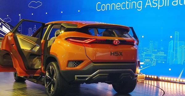 Tata Unveiled New SUV Concept Tata H5X at Auto Expo 2018