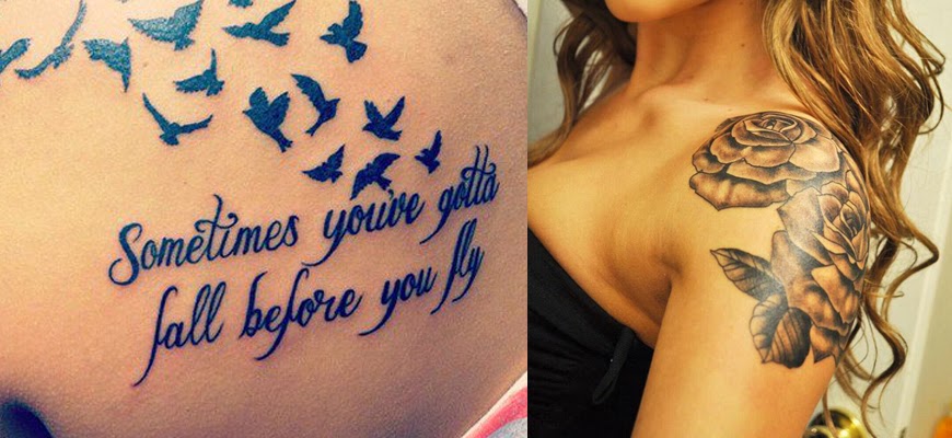 tattoos for girls on shoulder
