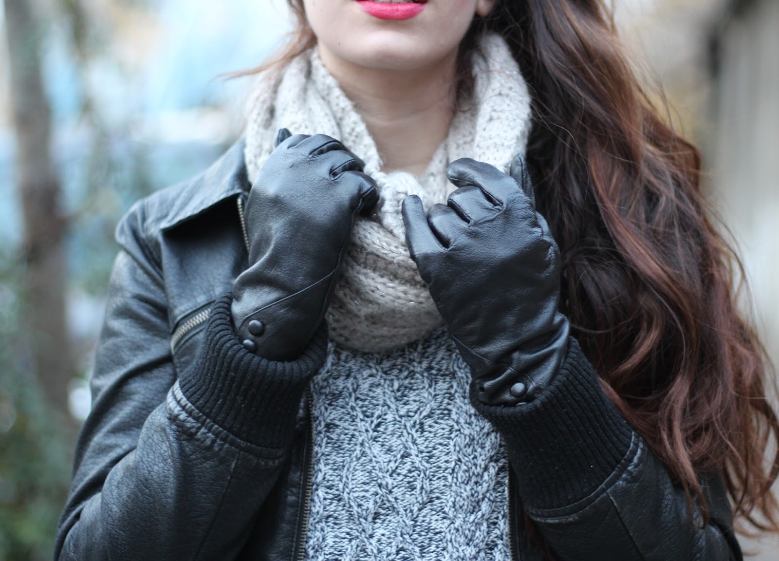 Match your knits wisely BEAUTY FINE PRINT