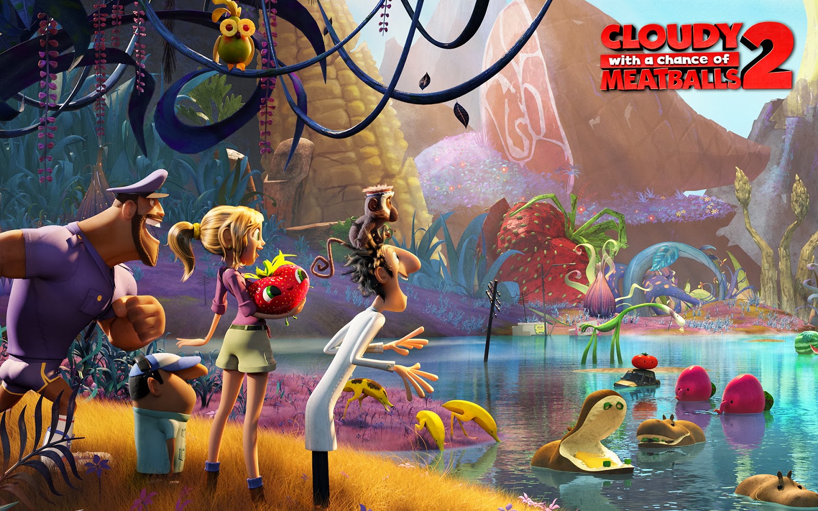 Cloudy With A Chance Of Meatballs Streaming ANIMATION: Movie Review: Cloudy With A Chance Of Meatballs 2