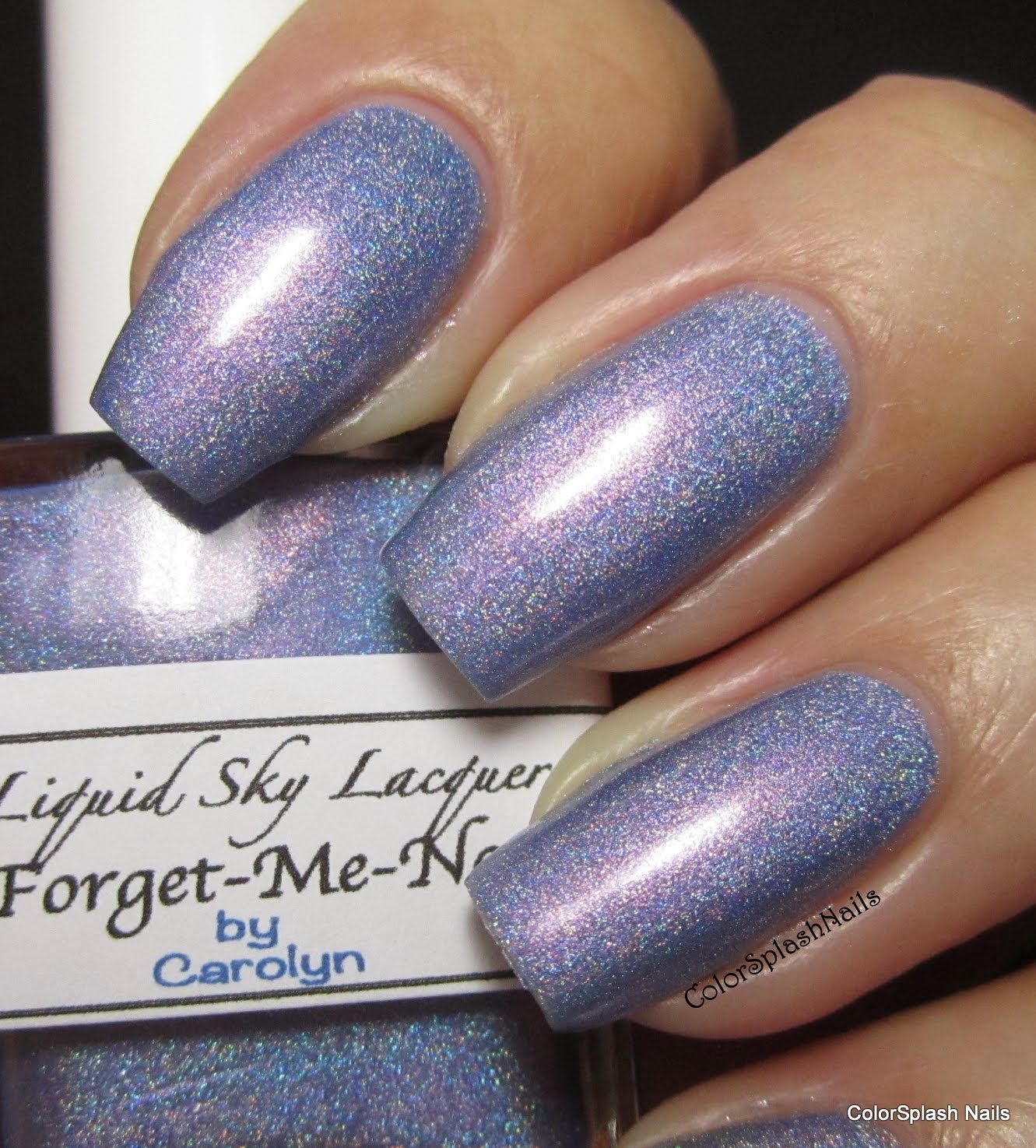 Colorsplash Nails Liquid Sky Lacquer & Mint To Love