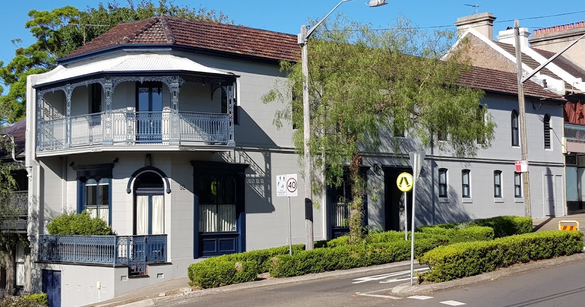 Sydney City and Suburbs Paddington, shop and house