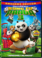 Kung Fu Panda 3 DVD Cover