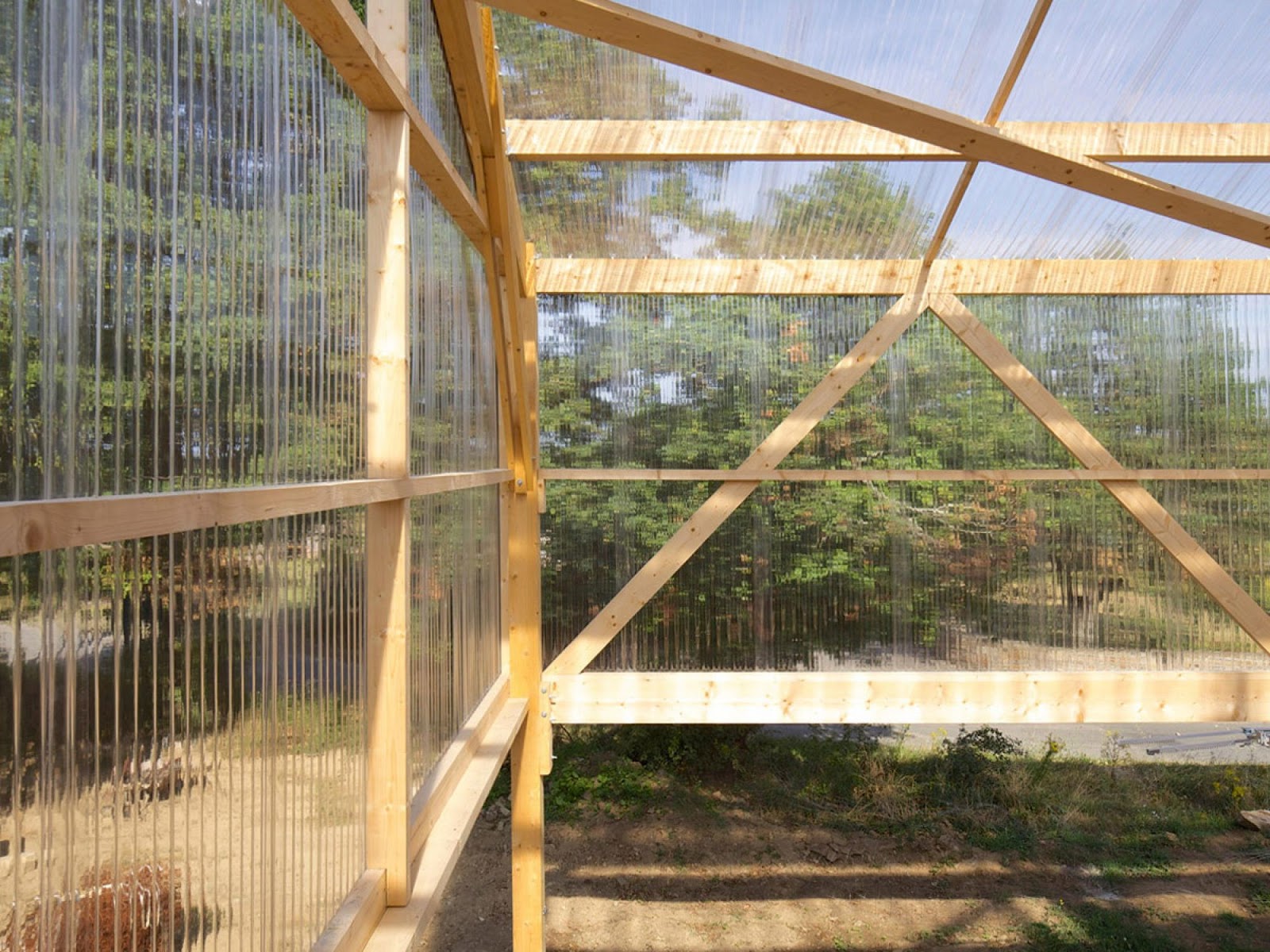 Wonderful Construire Serre Polycarbonate Xi83 Humatraffin