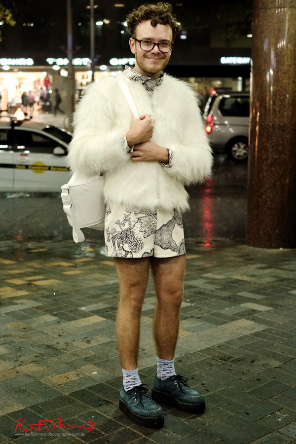 Street Fashion Sydney: Rain or Shine - It Will be VIVID - All White on ...