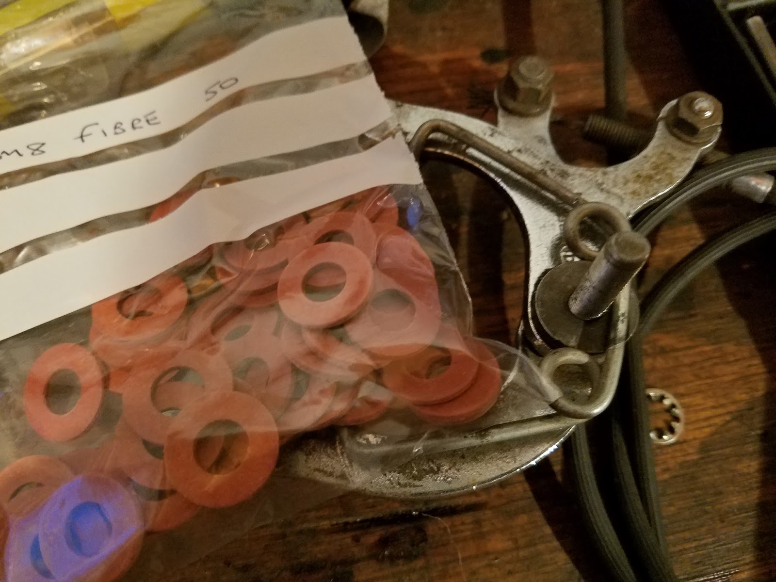 The Bike Shed Raleigh Brake Fiber Washers