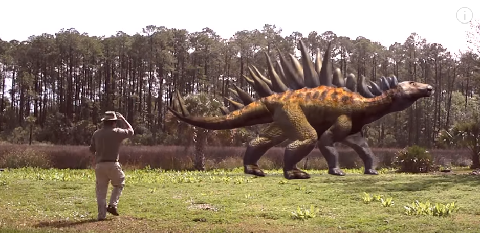 jurassic park fan dinosaur
