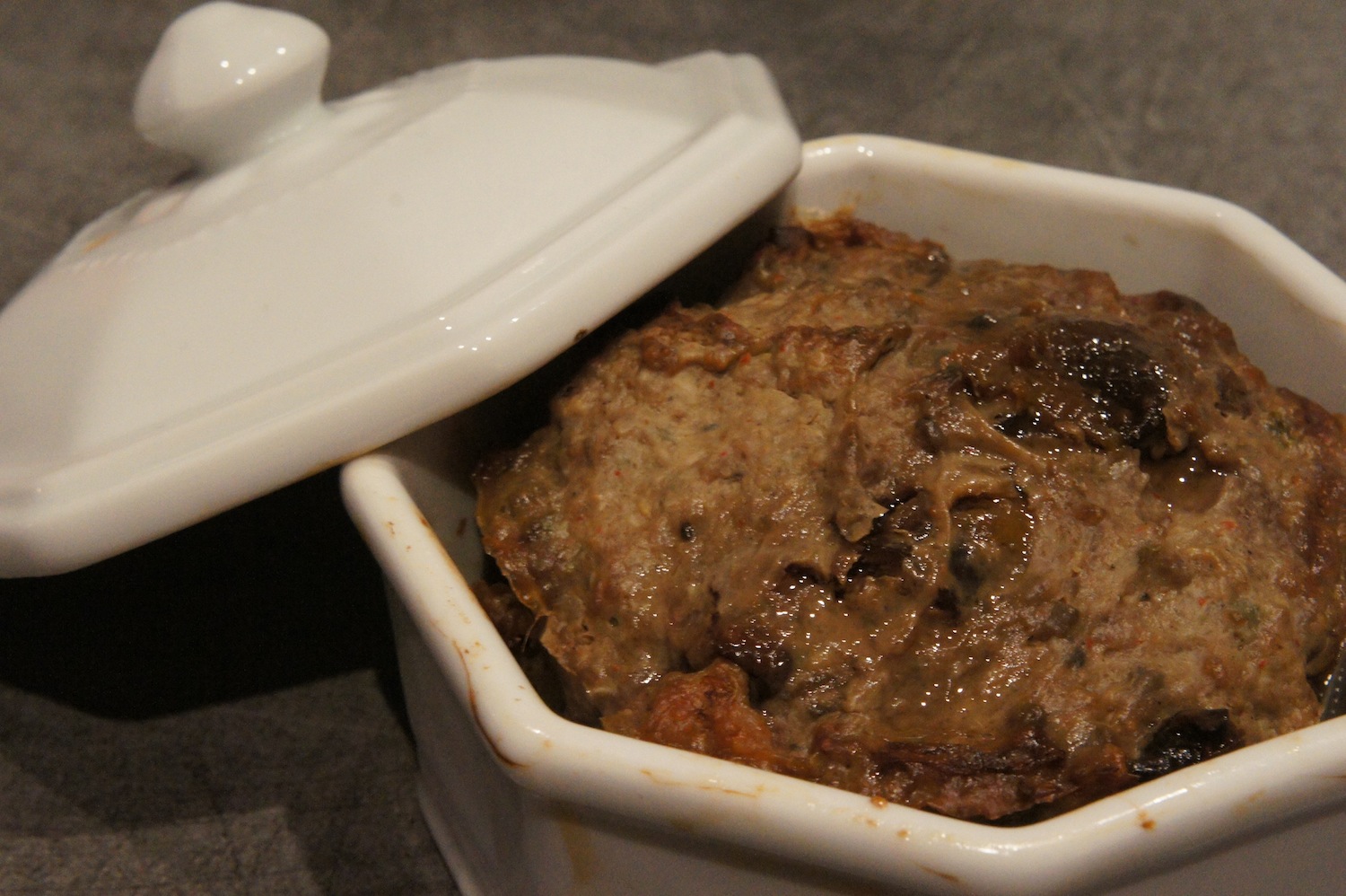 Terrine au canard pruneaux ou pistaches