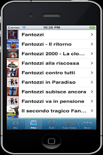 iFantozzi,l'app con i contenuti più divertenti del ragioner Ugo Fantozzi