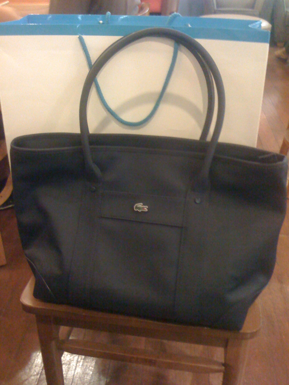 Pinang's Closet Lacoste shopping bag classic