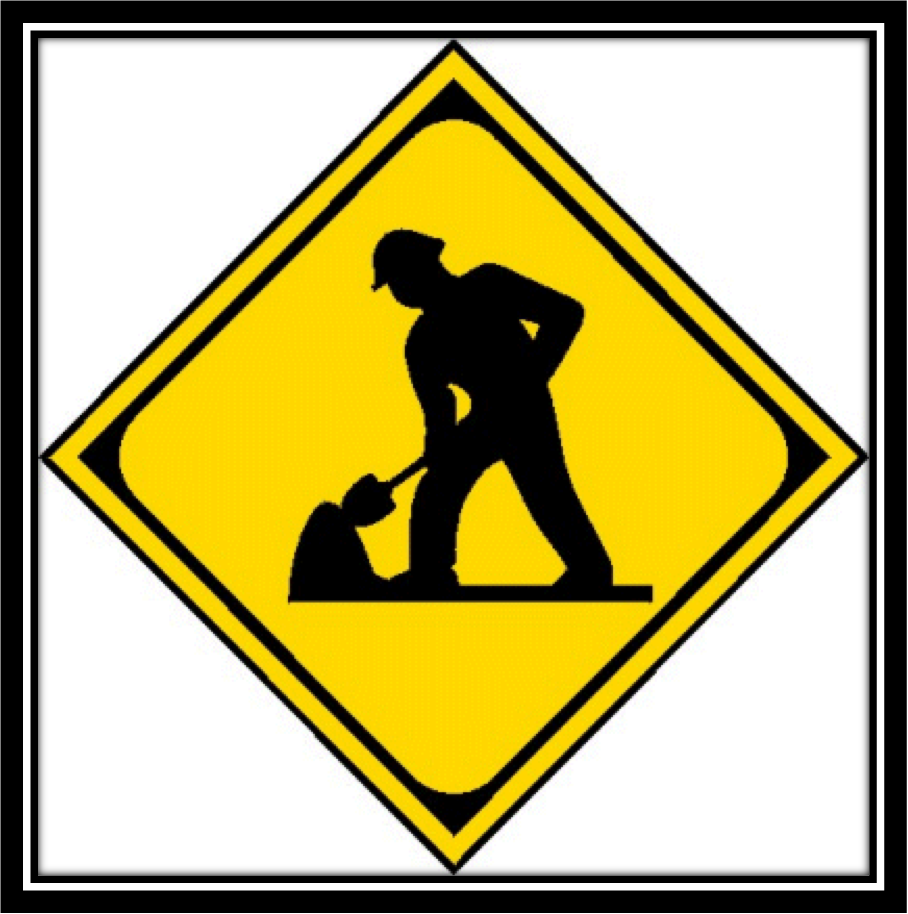 Man At Work Sign Image 7