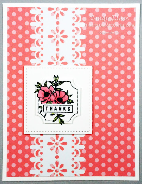 Heart's Delight Cards, Darling Label Punch Box, Thanks, Thank You, Stampin' Up!