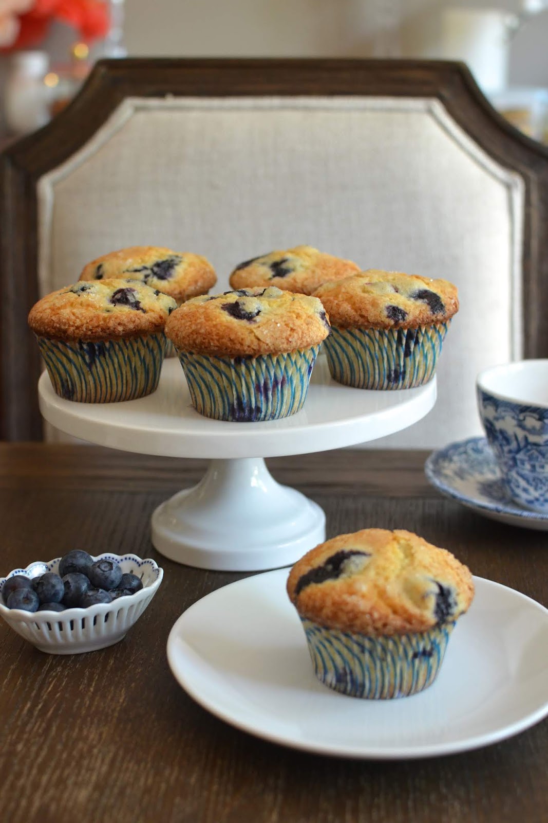 Playing with Flour Jordan Marsh's blueberry muffins