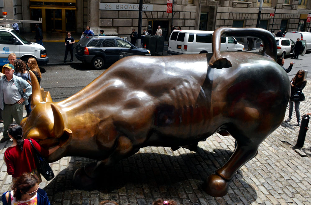 Destinations THE BULL ON WALL STREET IN NEW YORK CITY