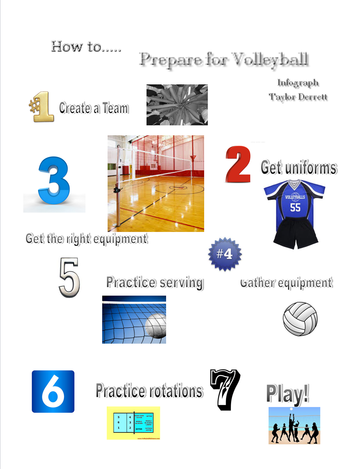 Infotech; Taylor How to prepare for volleyball