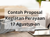 Contoh Proposal 17 Agustus Tingkat Rt