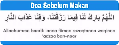 Bacaan doa sebelum makan Doa sebelum makan