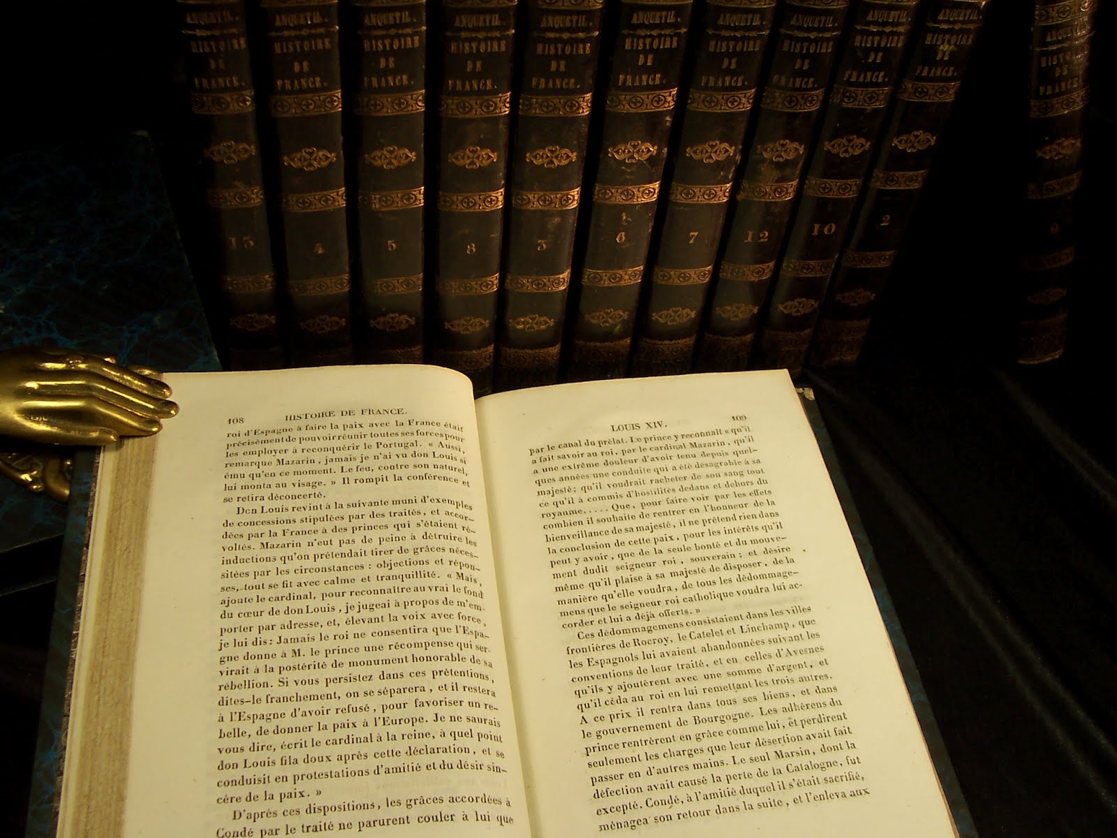 Librairie ancienne et autres trésors... LouisPierre Anquetil, dans le