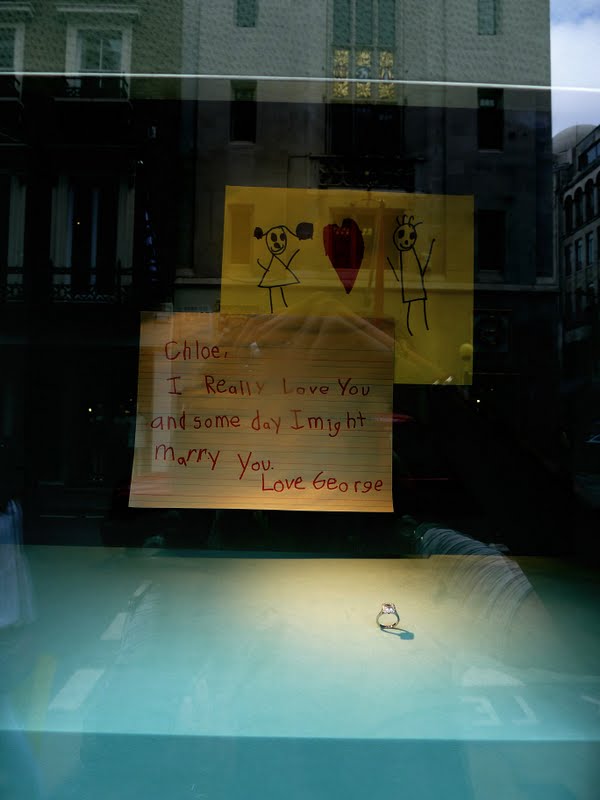 WinterWonders Tiffany & Co. Engagement Ring Window Display