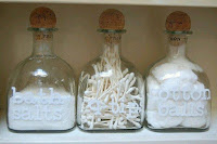 Manualidades con botellas recicladas de vidrio