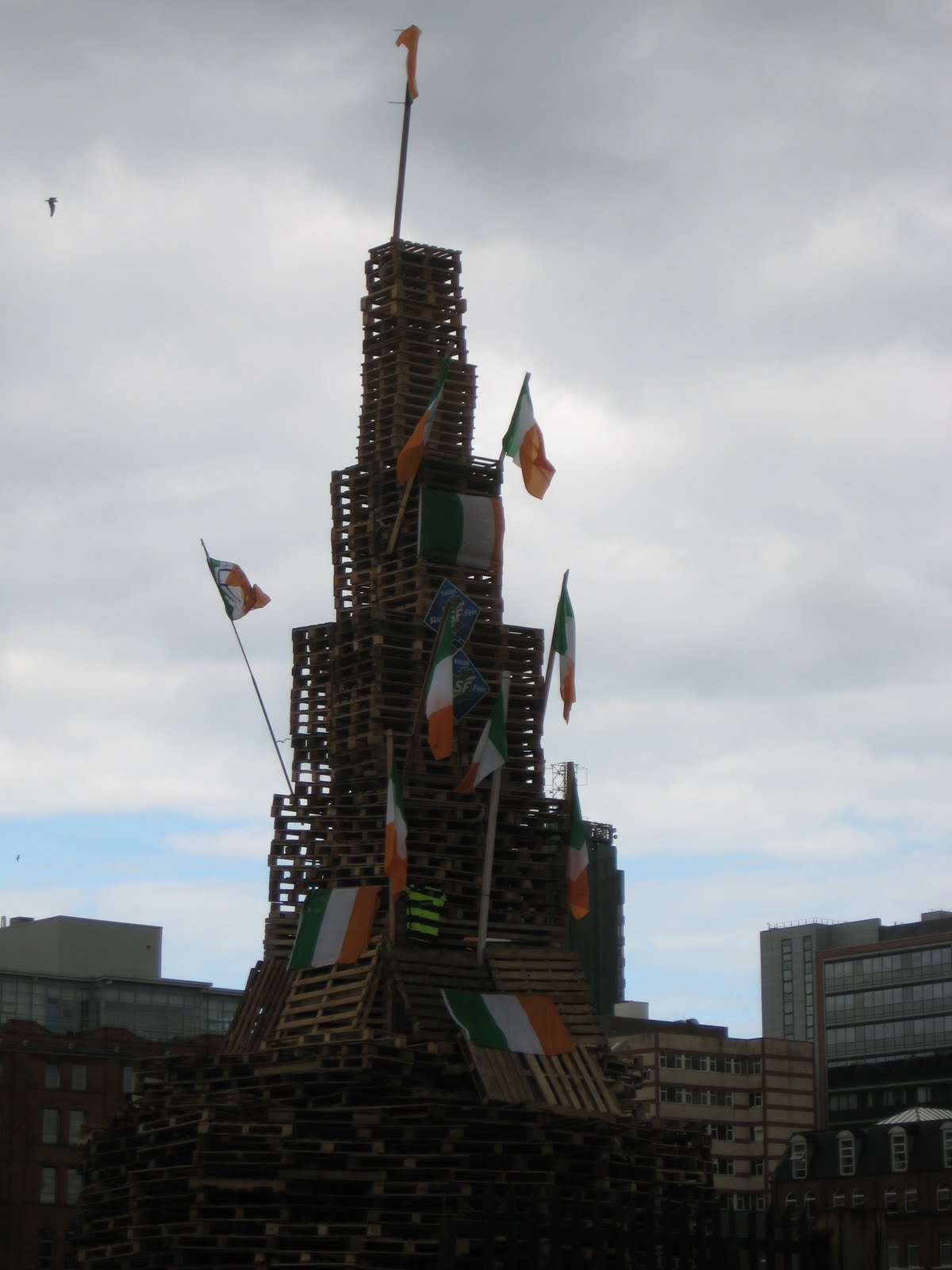 Belfast Dispatch 11th Night . . .The Bonfires
