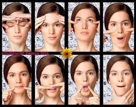 Face exercises step by step