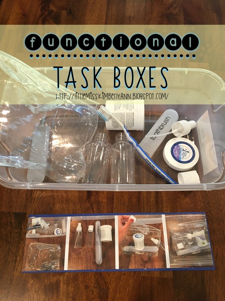 Little Miss Kim's Class Functional Task Boxes