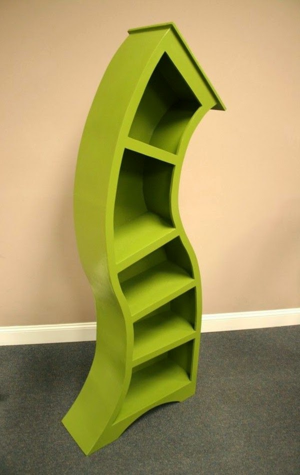 Practical bookcase for home