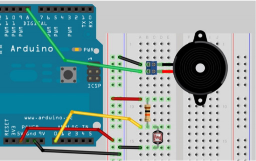 Proyek Arduino Light Sensor