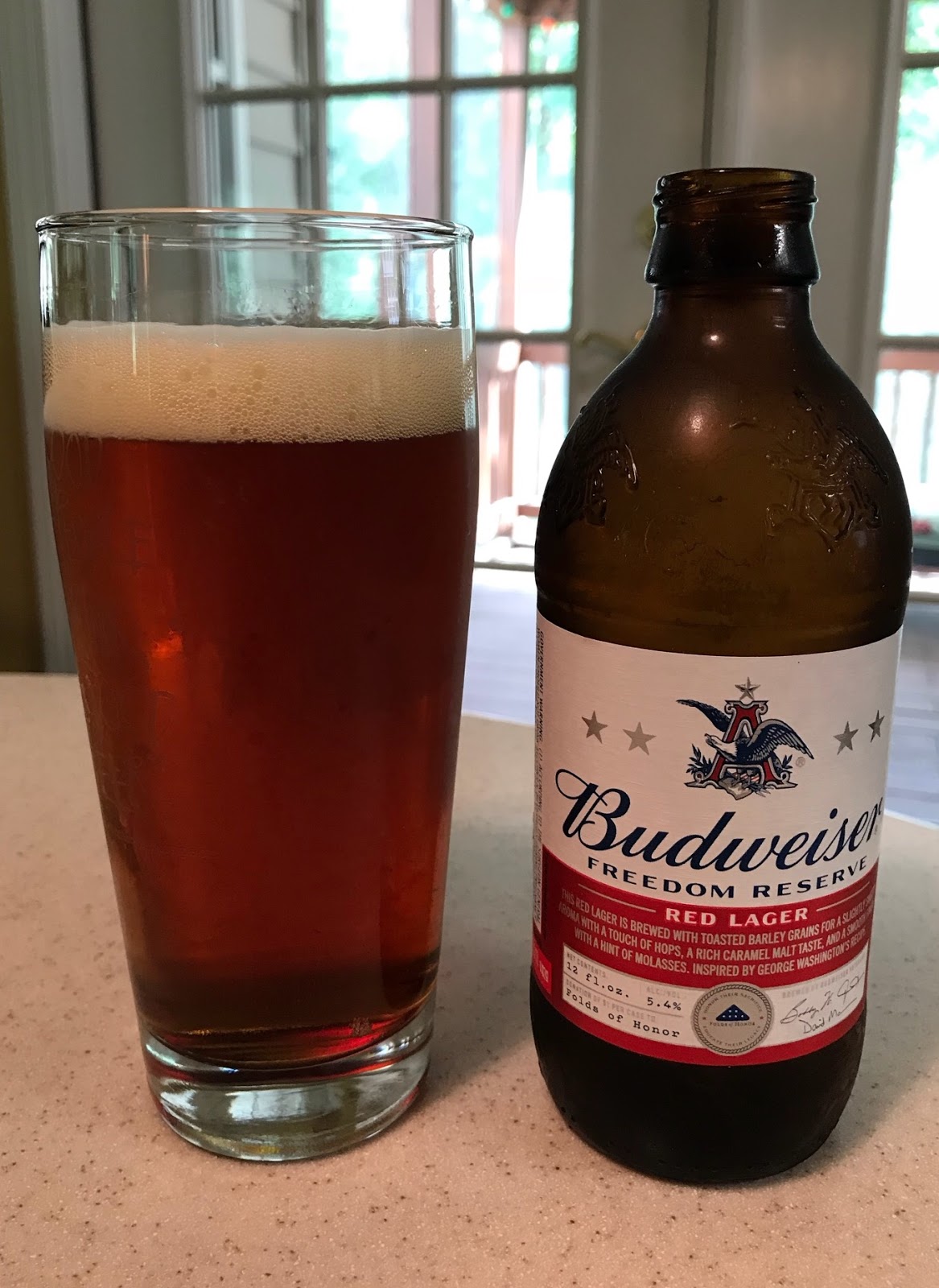 Musings Over a Barrel Budweiser Freedom Reserve