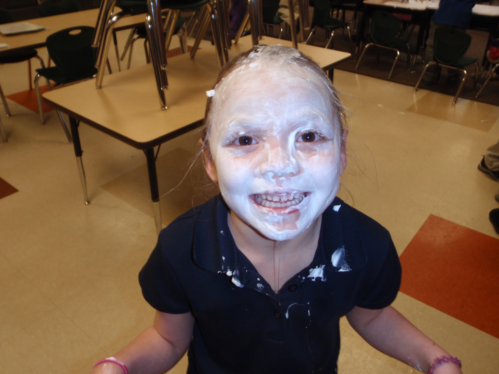 School is FUN! Pie in the face contest