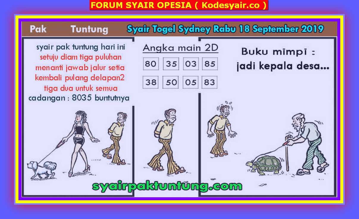 KODE SYAIR SDY