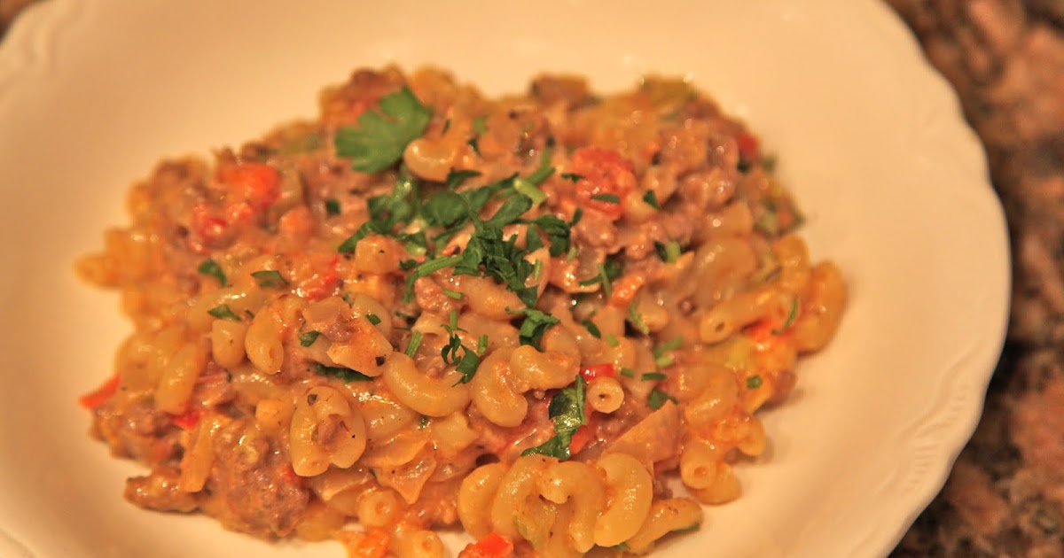 Homemade Beef-A-Roni